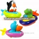 Wholesale Plastic Spring Bath Baby Toy Dark Penguin Crocodile