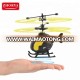 Zhorya infrared induction airplane mini helicopter toys flying for kids